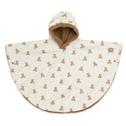 Jollein® Vodoodporen pončo Mini Teddy Bear Teddy Fleece