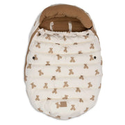 Jollein® Footmuff 0+ 3/5 points Mini Teddy Bear Puffed