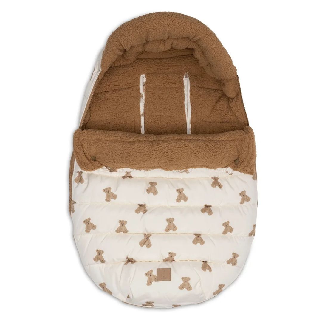 Jollein® Footmuff 0+ 3/5 points Mini Teddy Bear Puffed
