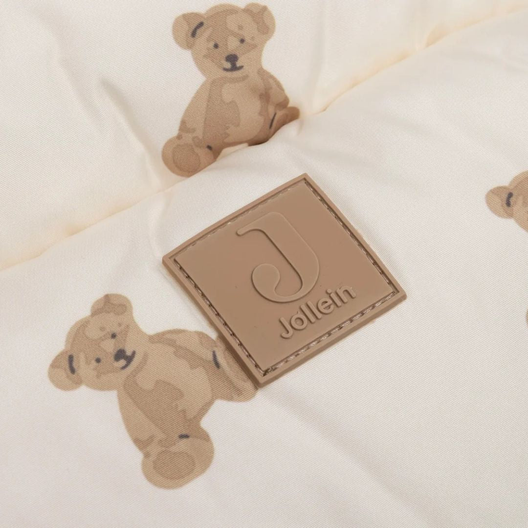 Jollein® Footmuff 0+ 3/5 points Mini Teddy Bear Puffed
