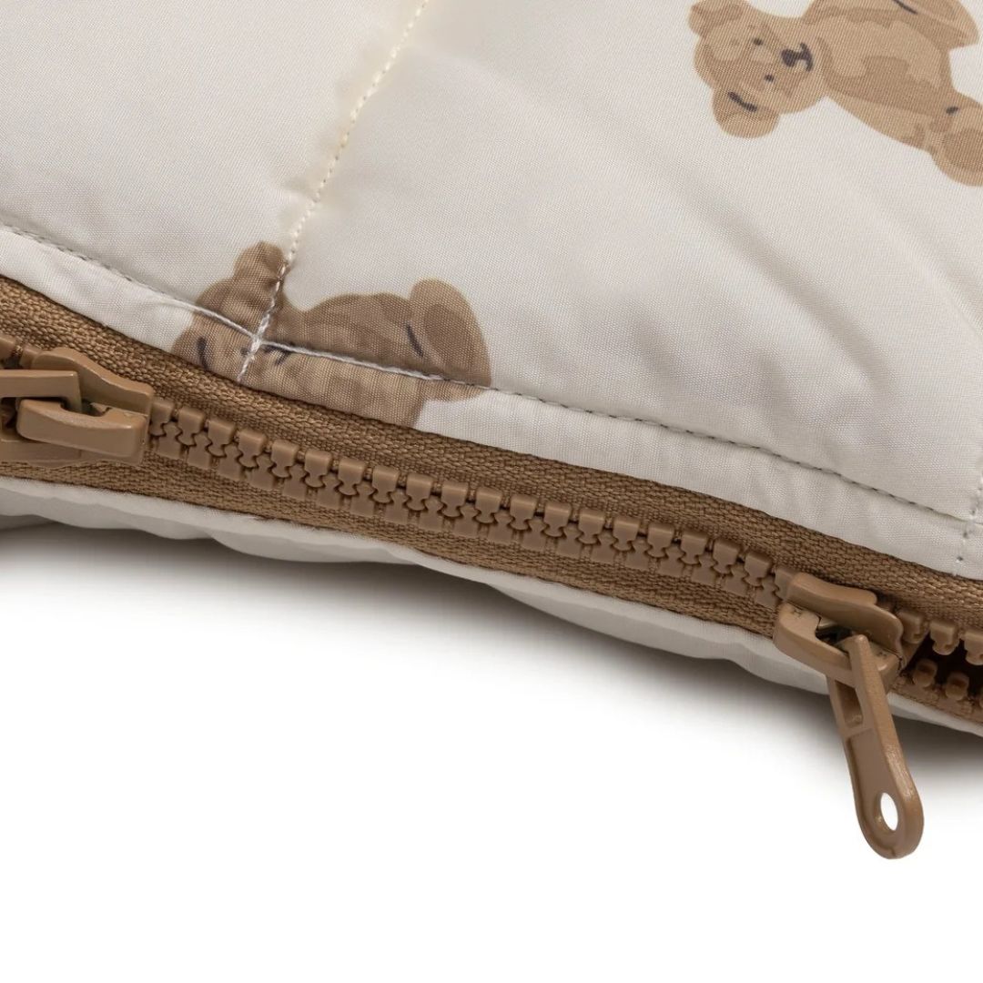 Jollein® Footmuff 0+ 3/5 points Mini Teddy Bear Puffed