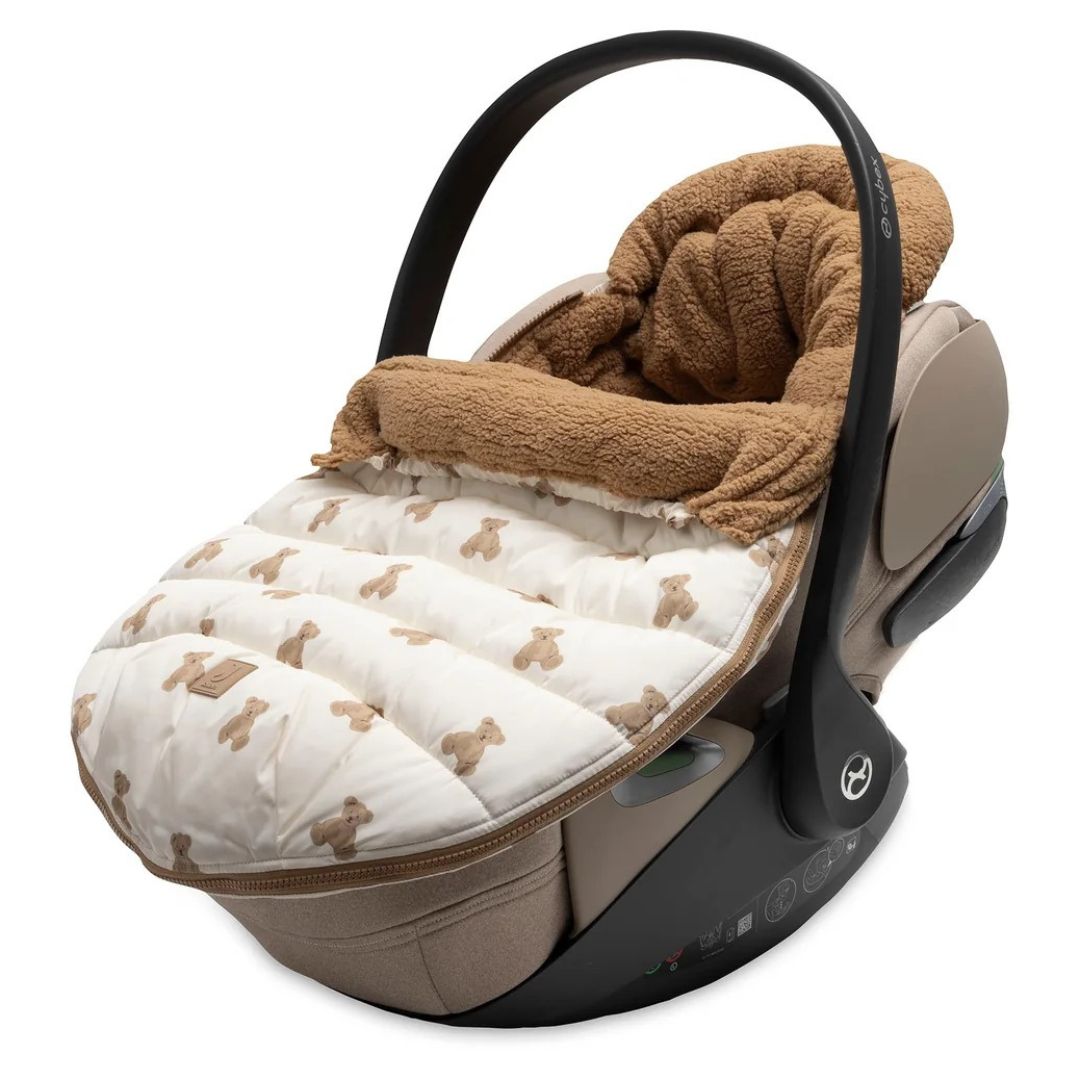 Jollein® Footmuff 0+ 3/5 points Mini Teddy Bear Puffed