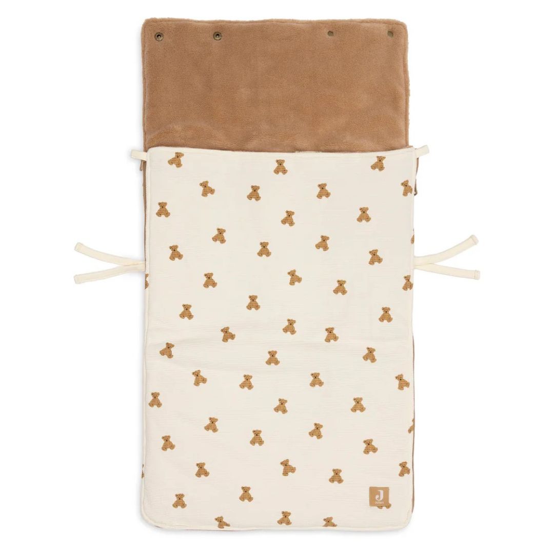 Jollein® Zimska vreča 0+ 3/5 točkovna Mini Teddy Bear Waffle Jollein