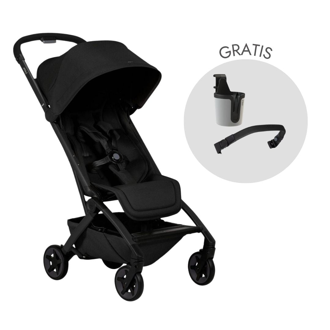 Joolz® Otroški športni voziček Aer² Space Black z varovalom in držalom za pijačo Joolz