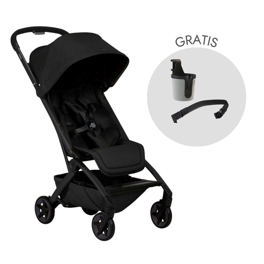 Joolz® Otroški športni voziček Aer² Space Black z varovalom in držalom za pijačo Joolz