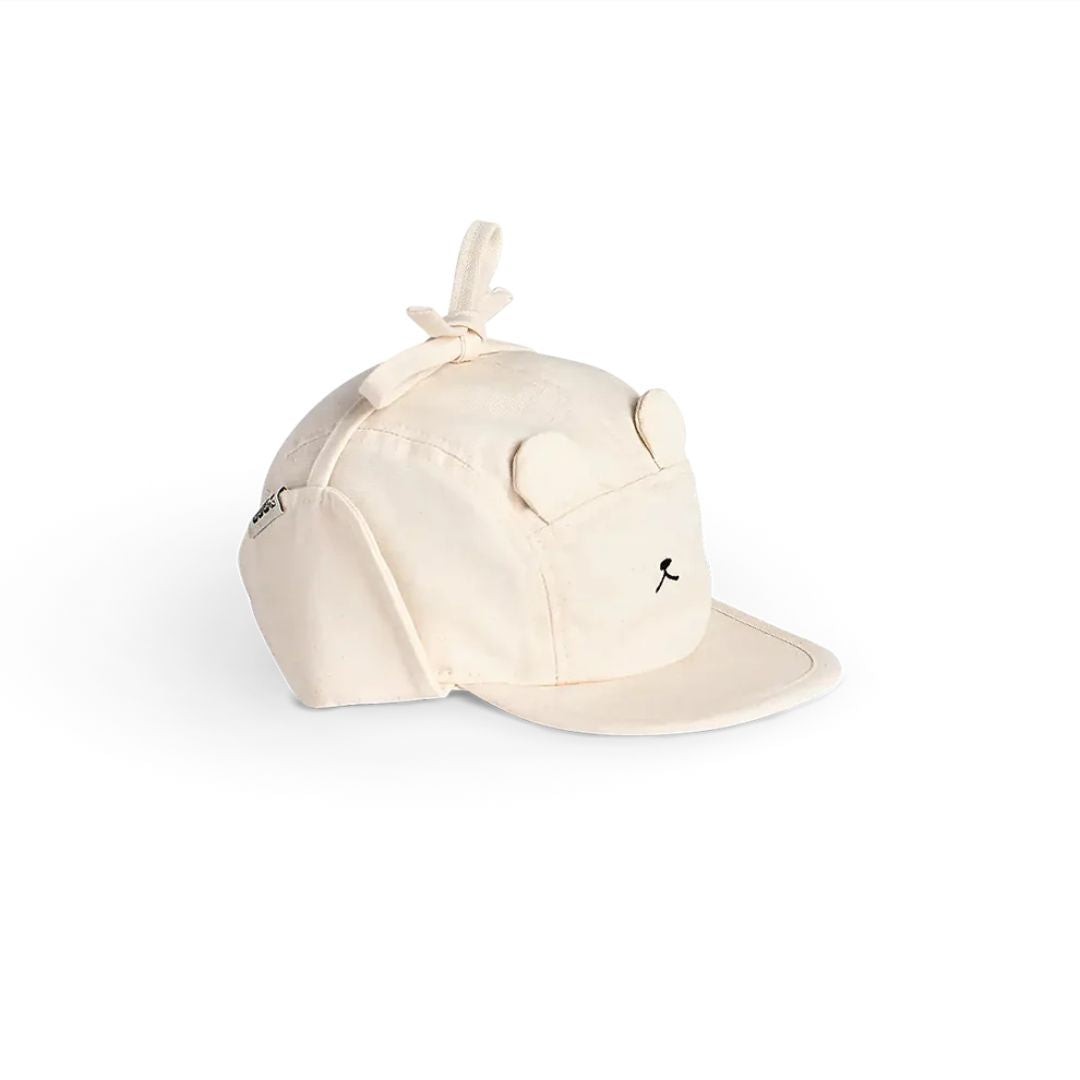 KiETLA® Klobuček Camper Cap Ourson Natural Ki ET LA