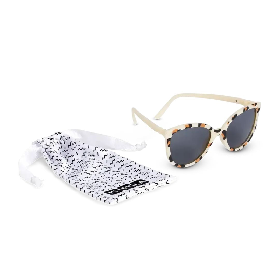 KiETLA® Otroška sončna očala BUZZ Cream Leopard Ki ET LA