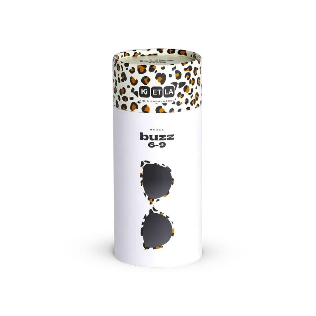 KiETLA® Otroška sončna očala BUZZ Cream Leopard Ki ET LA