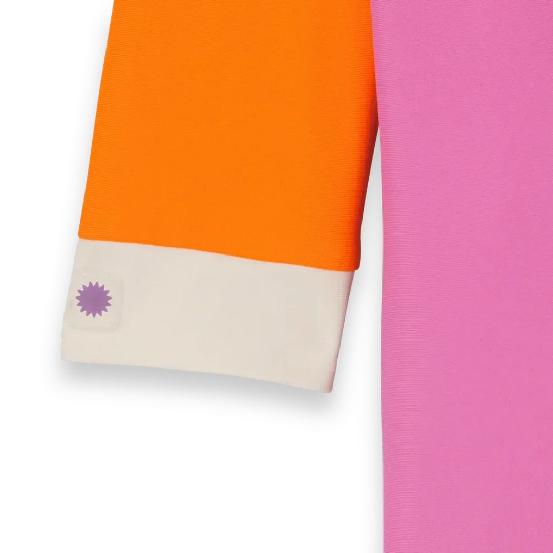 KiETLA® Otroške daljše enodelne kopalke Pink/Red Ki ET LA