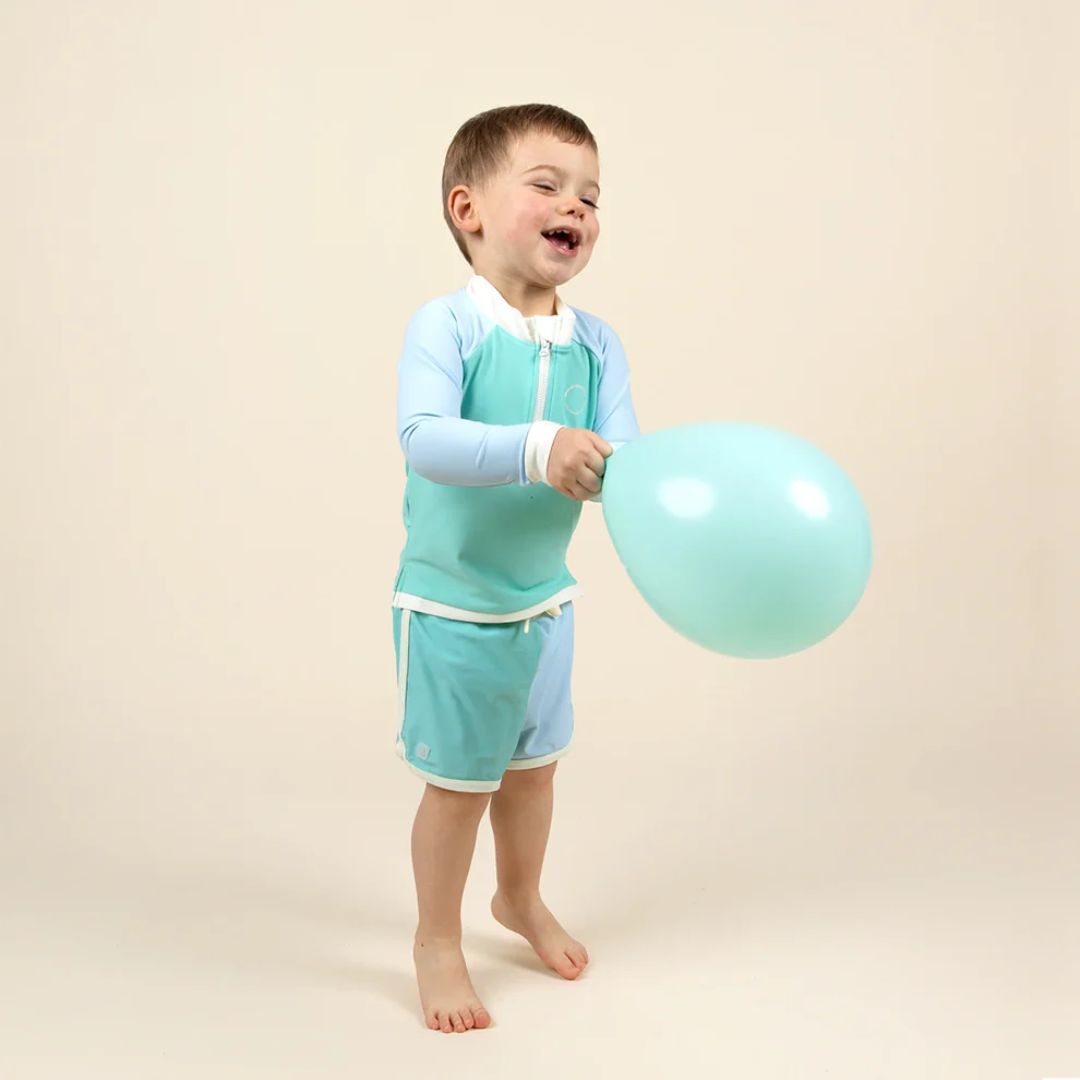 KiETLA® Otroške kopalne hlače Green/Blue Ki ET LA