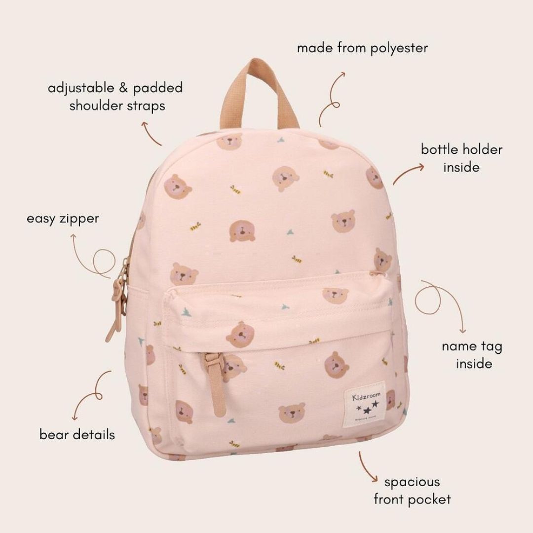 Kidzroom® Otroški nahrbtnik Little Story Beige