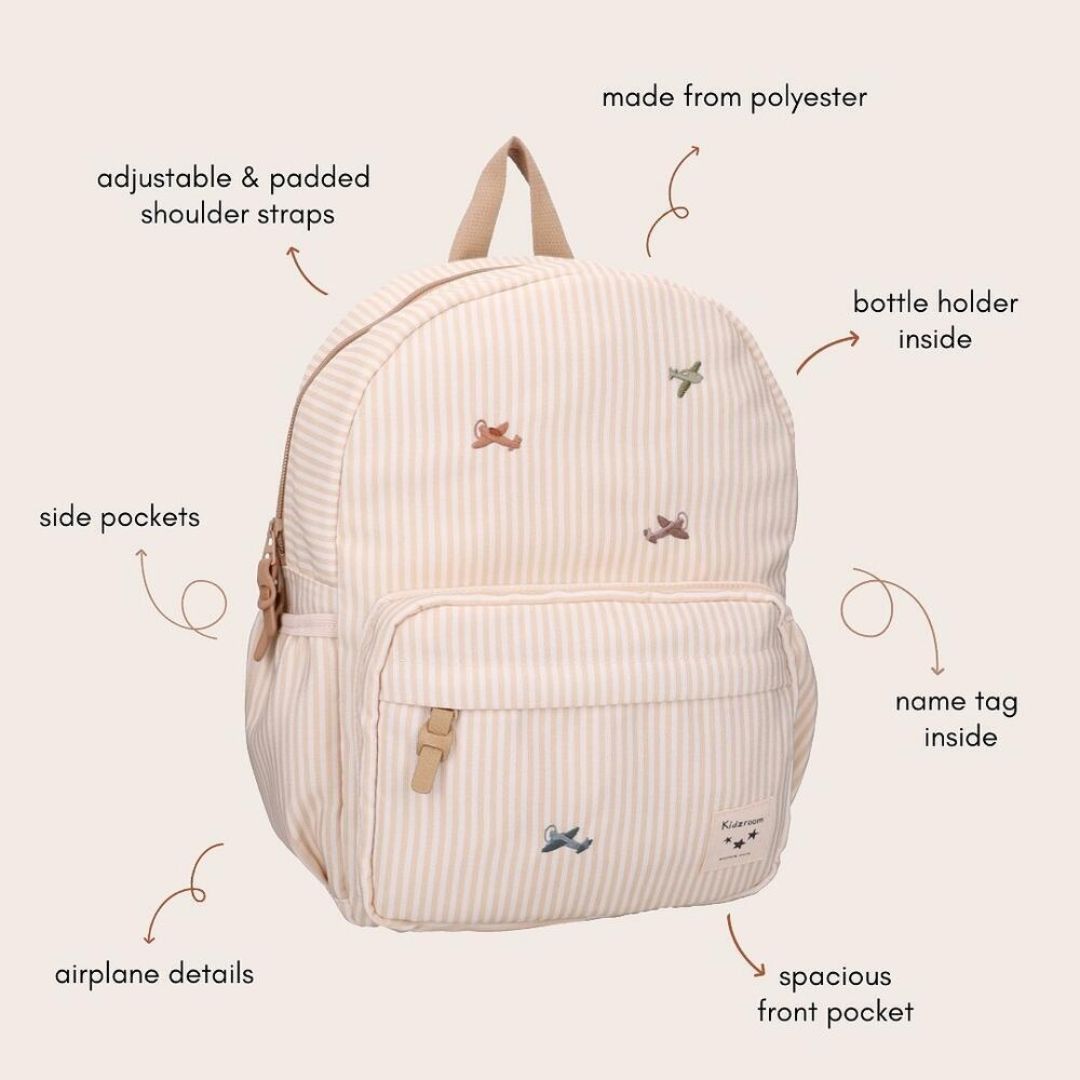 Kidzroom® Otroški nahrbtnik Nostalgia Beige