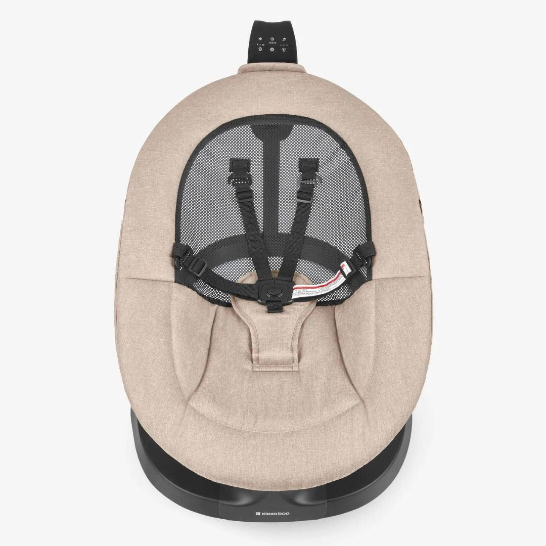 KikkaBoo® Električni gugalnik Zazu Beige KikkaBoo