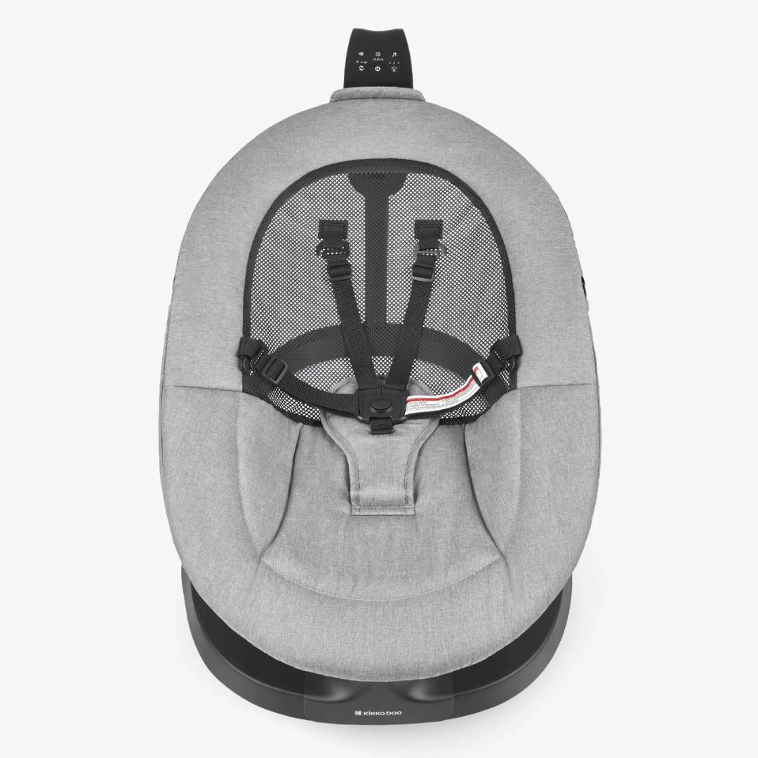 KikkaBoo® Električni gugalnik Zazu Grey KikkaBoo
