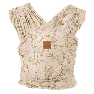 KikkaBoo® Porte-bébé wrap Isla Secret Garden Beige