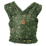 KikkaBoo® Nosilka wrap Isla Secret Garden Deep Green