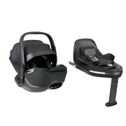 KikkaBoo® Platinum Otroški avtosedež i-Class i-SIZE (40-87 cm) + vrtljiva Isofix baza 360 Noir KikkaBoo