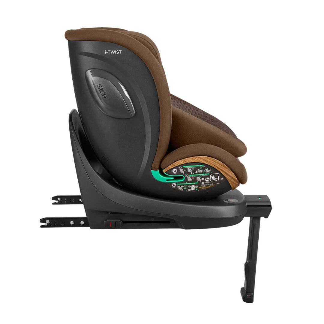 KikkaBoo® Otroški avtosedež 360° i-Twist i-SIZE (40-150 cm) Coffee 2026 KikkaBoo