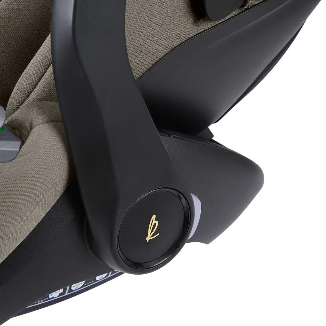 KikkaBoo® Platinum Otroški avtosedež i-Class i-SIZE (40-87 cm) Champagne + vrtljiva Isofix baza 360 Noir KikkaBoo