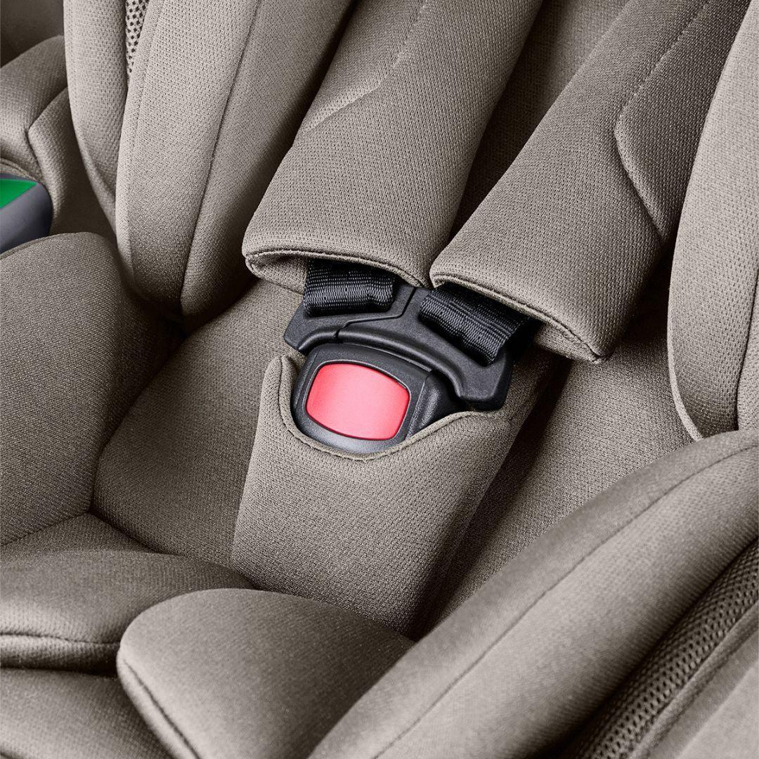 KikkaBoo® Platinum Otroški avtosedež i-Class i-SIZE (40-87 cm) Champagne + vrtljiva Isofix baza 360 Noir KikkaBoo