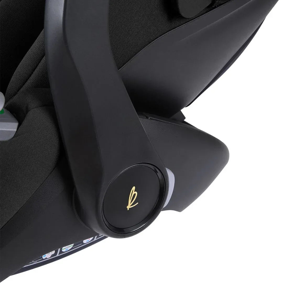 KikkaBoo® Platinum Otroški avtosedež i-Class i-SIZE (40-87 cm) + vrtljiva Isofix baza 360 Noir KikkaBoo