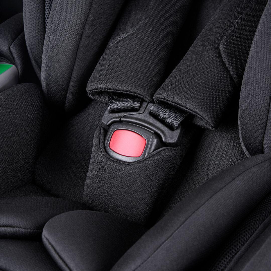 KikkaBoo® Platinum Otroški avtosedež i-Class i-SIZE (40-87 cm) + vrtljiva Isofix baza 360 Noir KikkaBoo