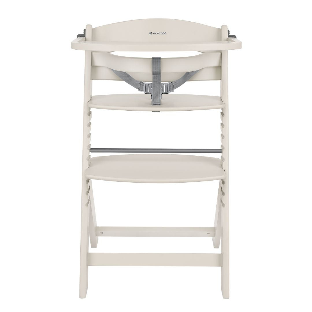 KikkaBoo® Otroški stolček za hranjenje Nordy Light Beige KikkaBoo