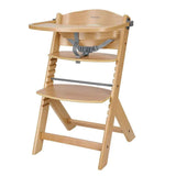 KikkaBoo® Chaise haute Nordy Wood