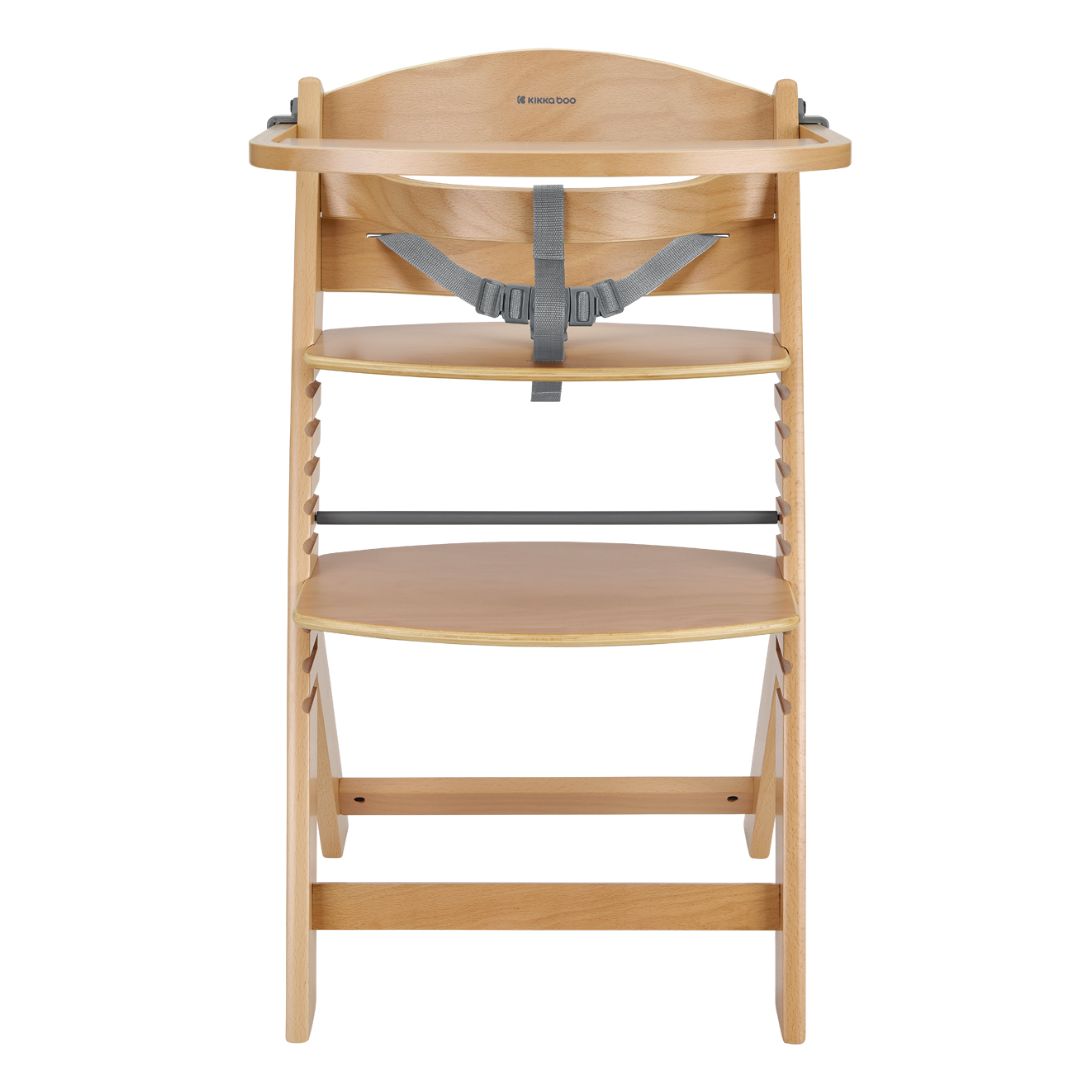 KikkaBoo® Otroški stolček za hranjenje Nordy Wood KikkaBoo