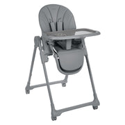 KikkaBoo® Otroški stol za hranjenje Pastello 3 Grey