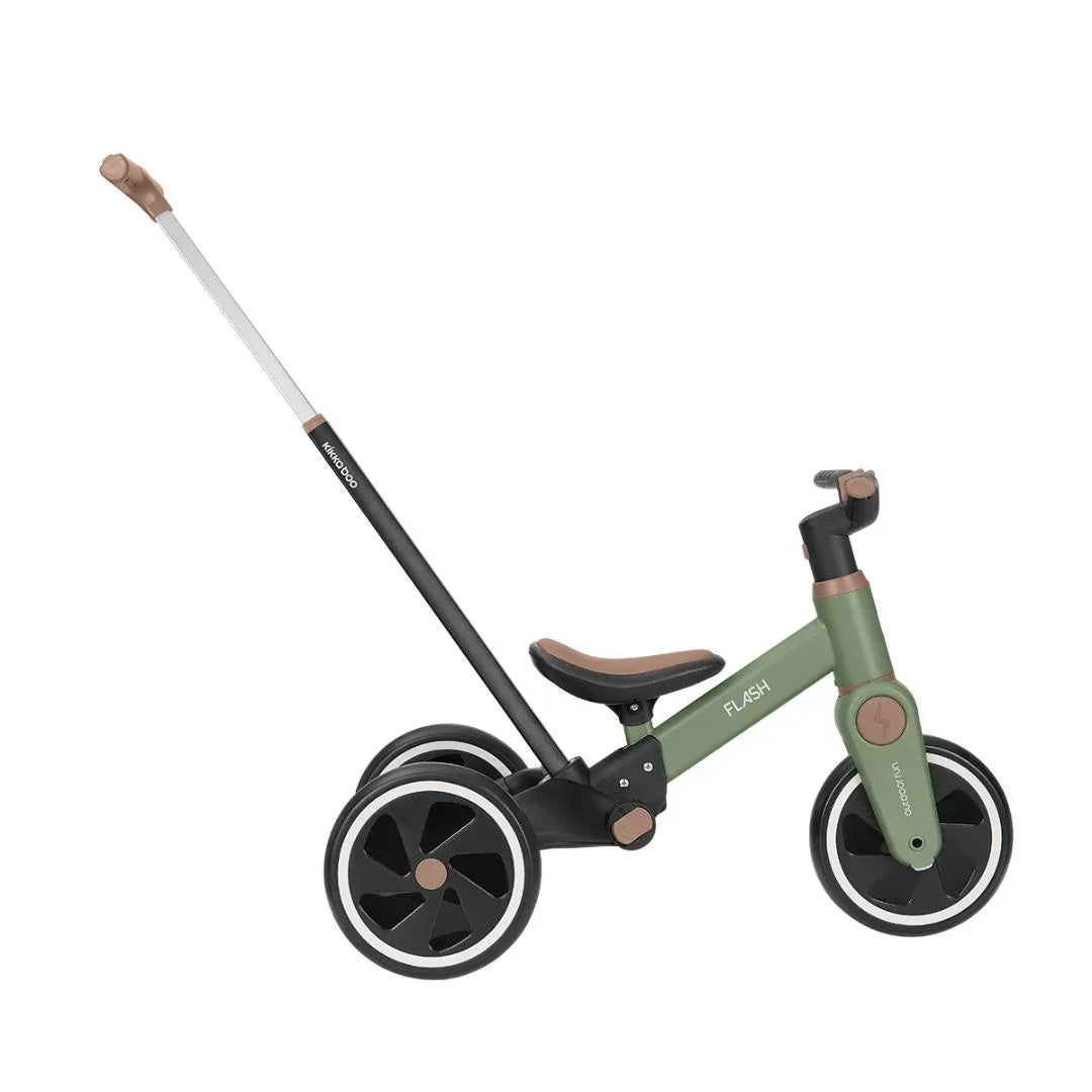 KikkaBoo® Otroški tricikel 5v1 Flash Army Green KikkaBoo