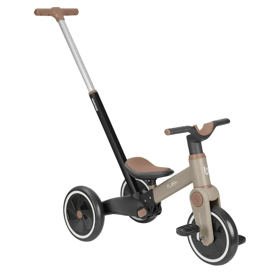 KikkaBoo® Otroški tricikel 5in1 Flash Beige KikkaBoo