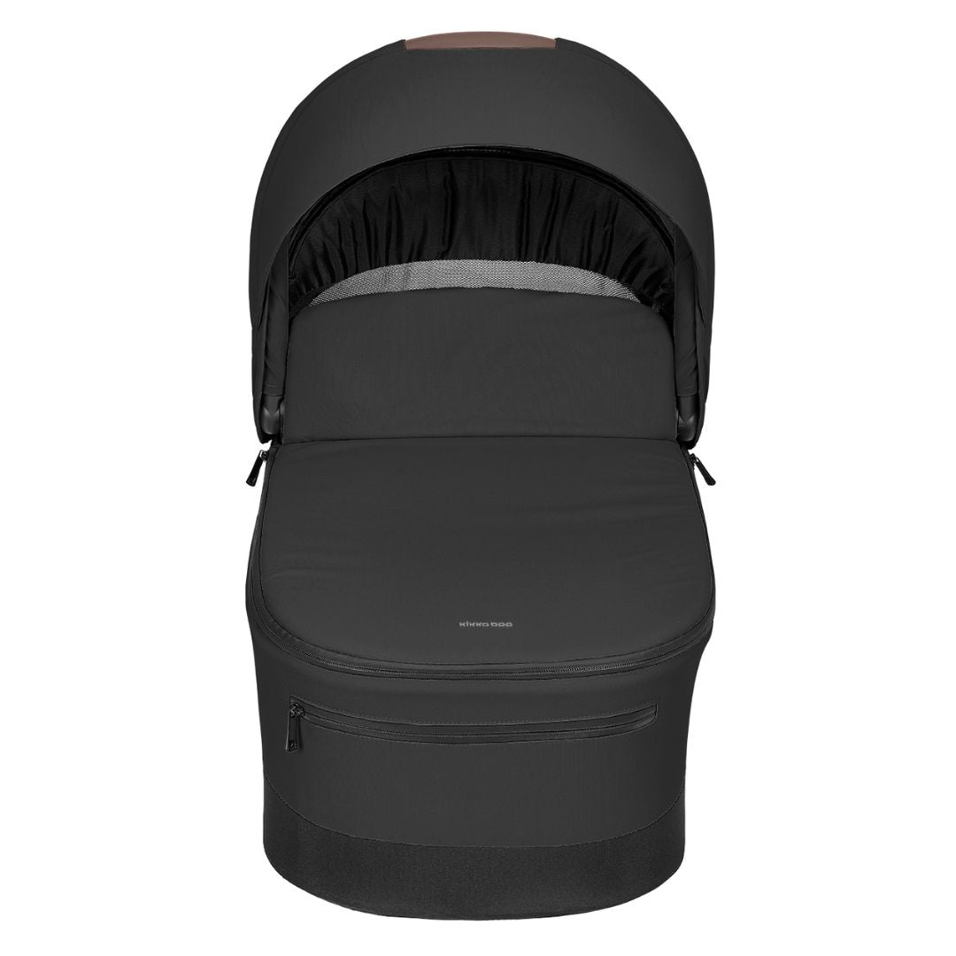 KikkaBoo® Otroški voziček s košaro 3v1 Mia Black 2026 KikkaBoo