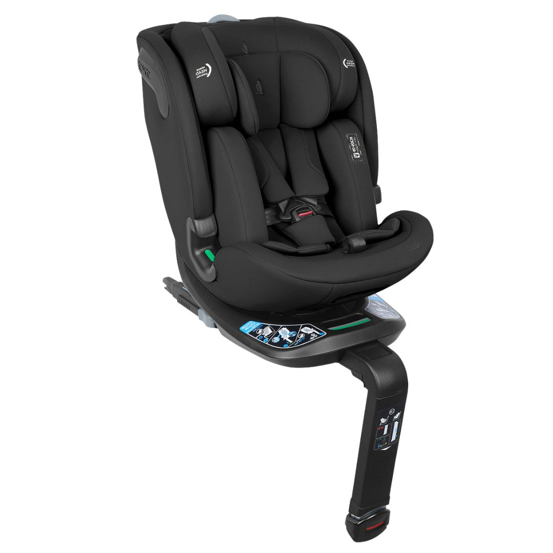 KikkaBoo® Platinum Otroški avtosedež 360° i-Bond i-SIZE (40-150 cm) Noir KikkaBoo