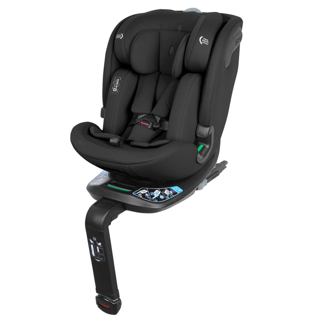 KikkaBoo® Platinum Otroški avtosedež 360° i-Bond i-SIZE (40-150 cm) Noir KikkaBoo