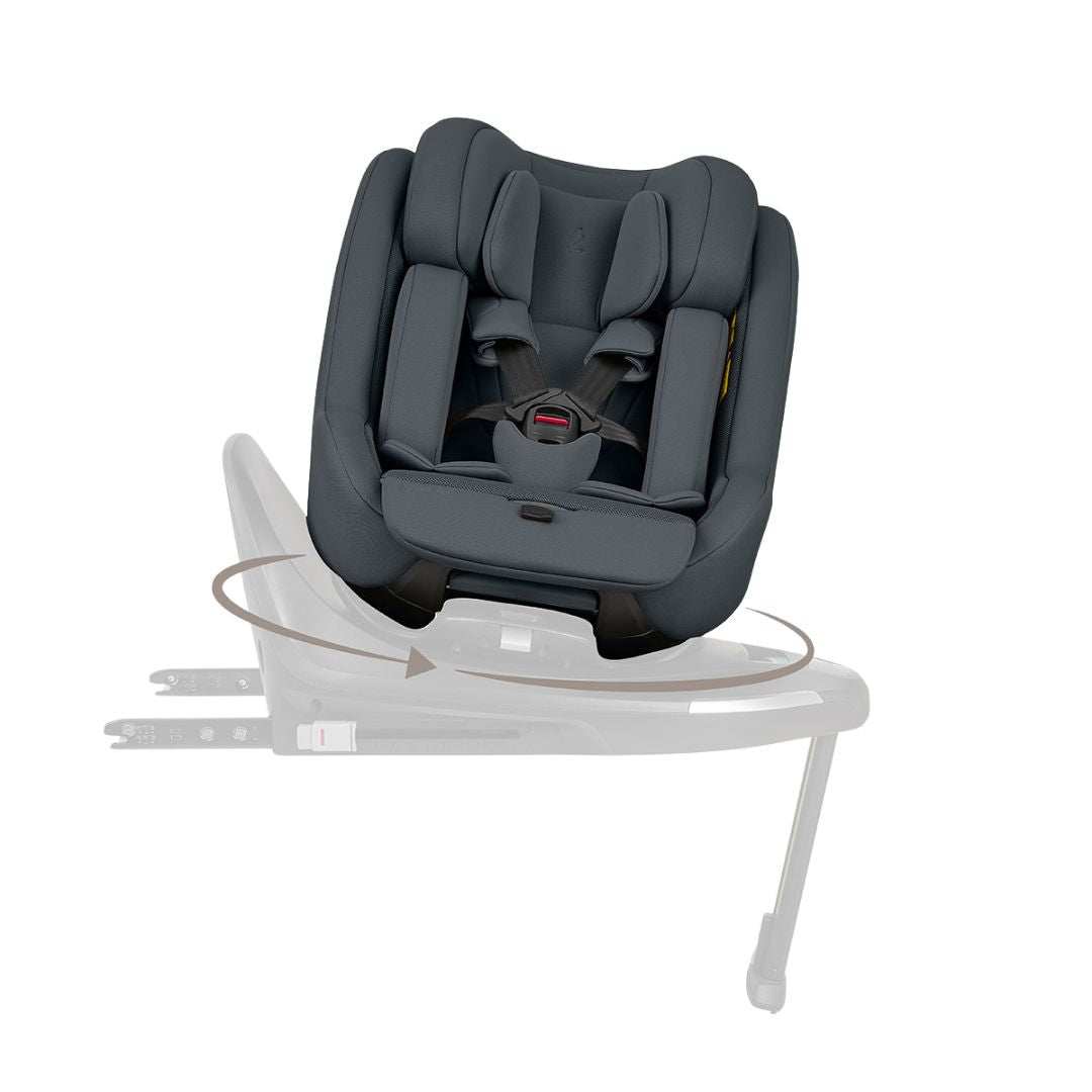 KikkaBoo® Platinum Otroški avtosedež i-Class Plus i-SIZE (40-105 cm) Graphite KikkaBoo