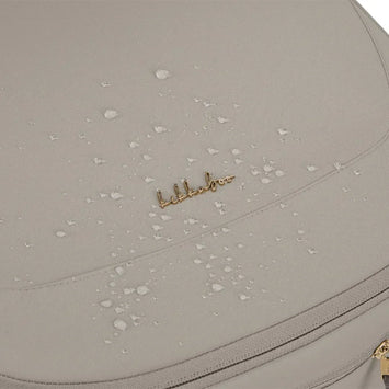 KikkaBoo® Platinum Otroški voziček 4v1 Goya + Avtosedež i-Class i-SIZE (40-87 cm) Champagne + Vrtljiva Isofix baza i-Class 360 KikkaBoo