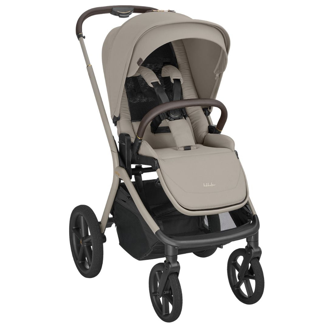 KikkaBoo® Platinum Otroški voziček s košaro 2v1 Goya Champagne KikkaBoo