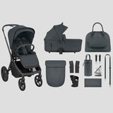 KikkaBoo® Poussette Platinum 2en1 Goya Graphite