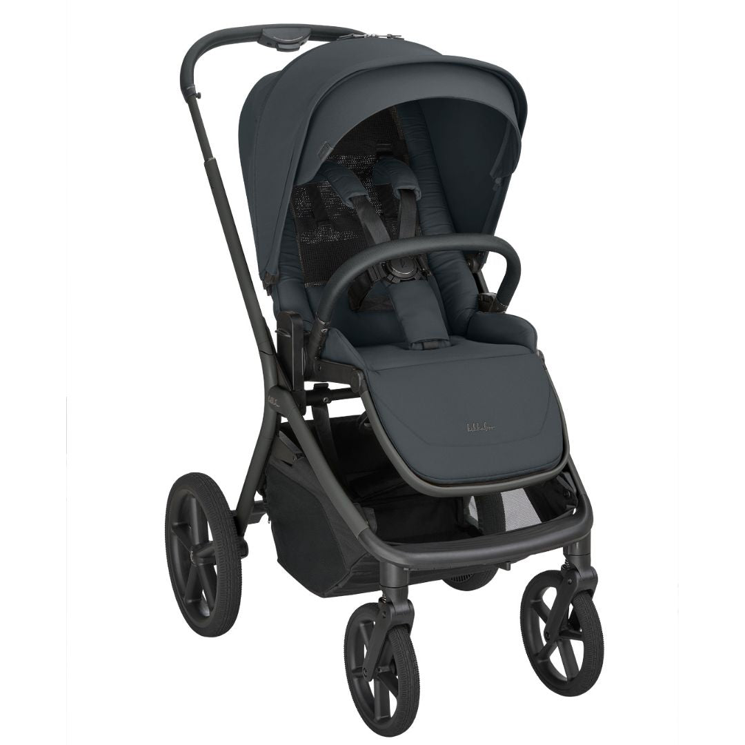 KikkaBoo® Platinum Otroški voziček s košaro 2v1 Goya Graphite KikkaBoo