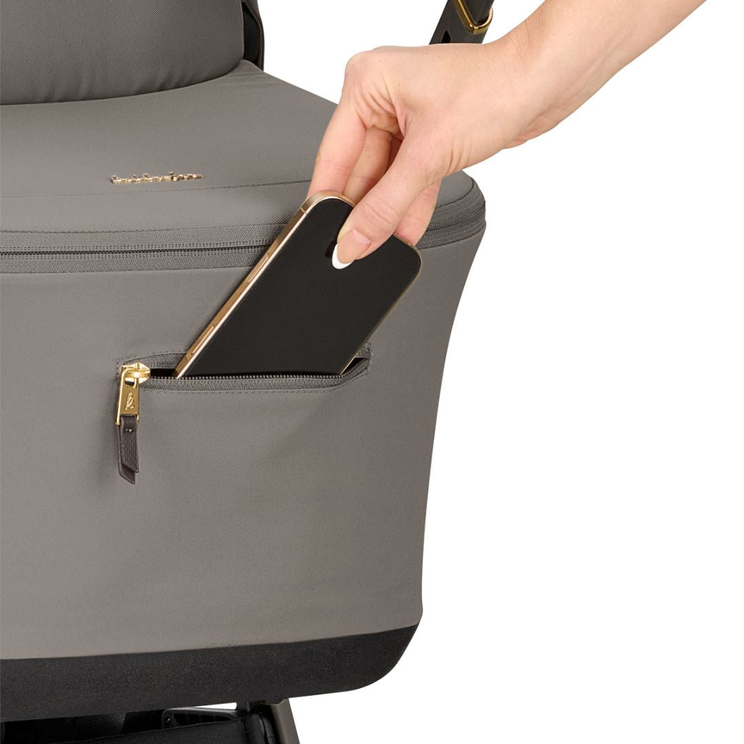 KikkaBoo® Platinum Otroški voziček s košaro 2v1 Goya Mocca KikkaBoo