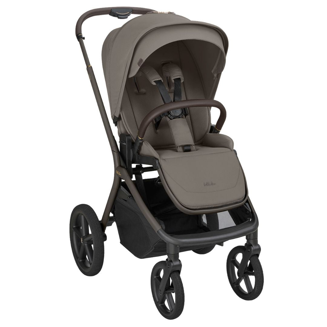 KikkaBoo® Platinum Otroški voziček s košaro 2v1 Goya Mocca KikkaBoo