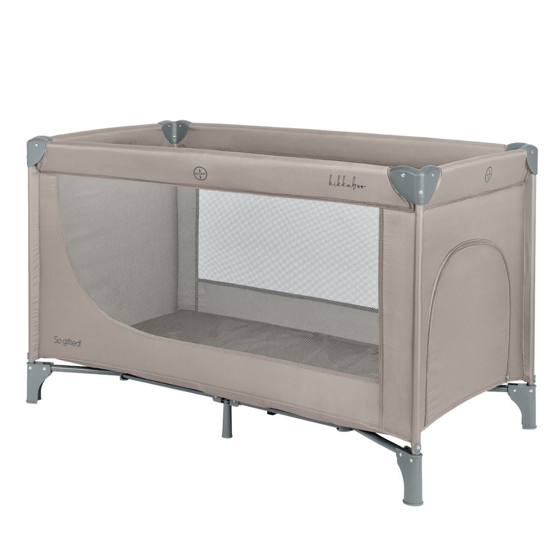 KikkaBoo® Prenosna posteljica 1 level So Gifted Beige 2026 KikkaBoo