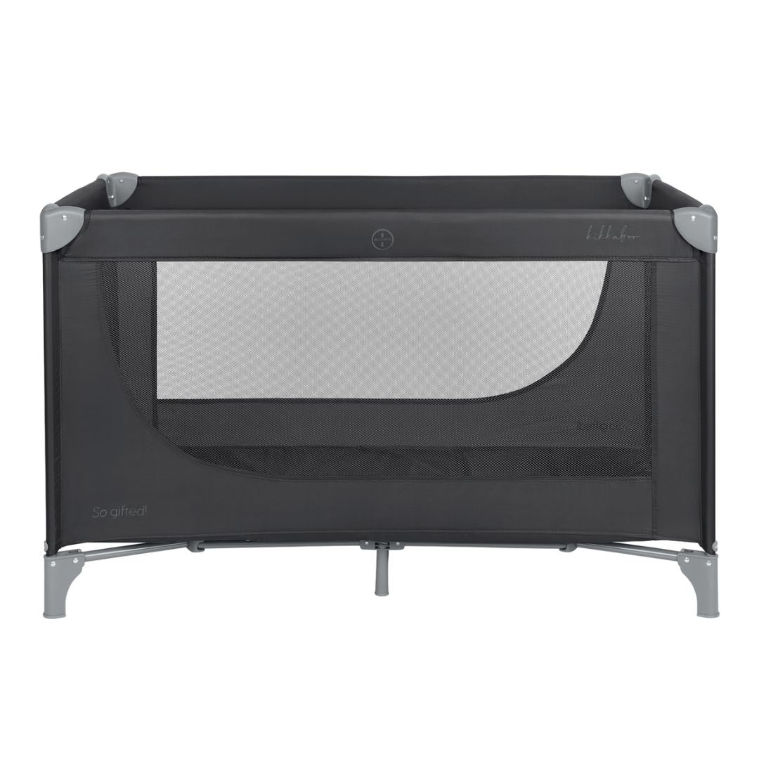 KikkaBoo® Prenosna posteljica 1 level So Gifted Black 2026 KikkaBoo