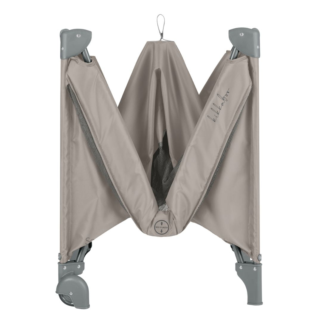KikkaBoo® Prenosna posteljica 2 levels 125x65 So Gifted PLUS Beige 2026 KikkaBoo