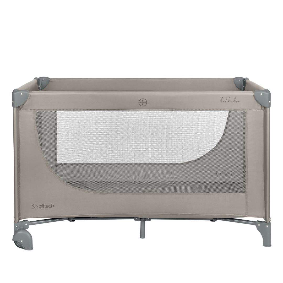 KikkaBoo® Prenosna posteljica 2 levels 125x65 So Gifted PLUS Beige 2026 KikkaBoo