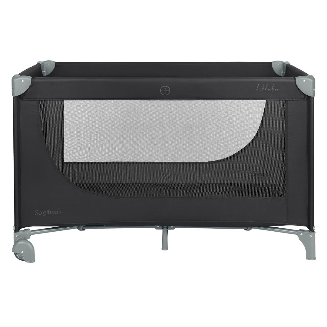 KikkaBoo® Prenosna posteljica 2 levels 125x65 So Gifted PLUS Black 2026