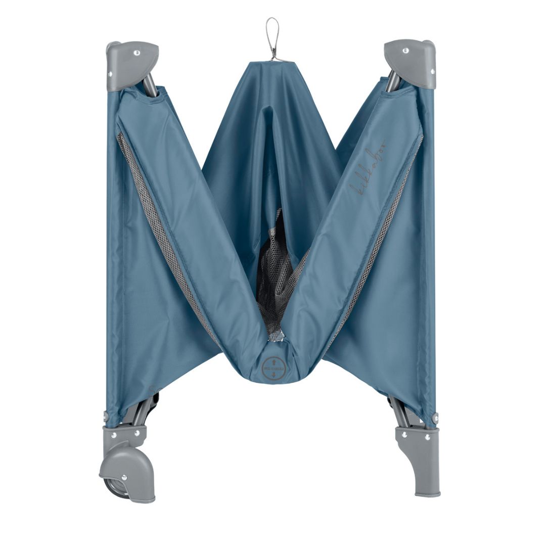 KikkaBoo® Prenosna posteljica 2 levels 125x65 So Gifted PLUS Blue 2026