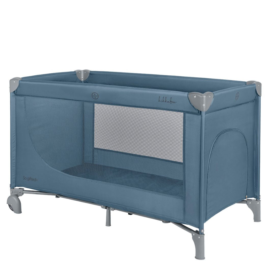 KikkaBoo® Prenosna posteljica 2 levels 125x65 So Gifted PLUS Blue 2026