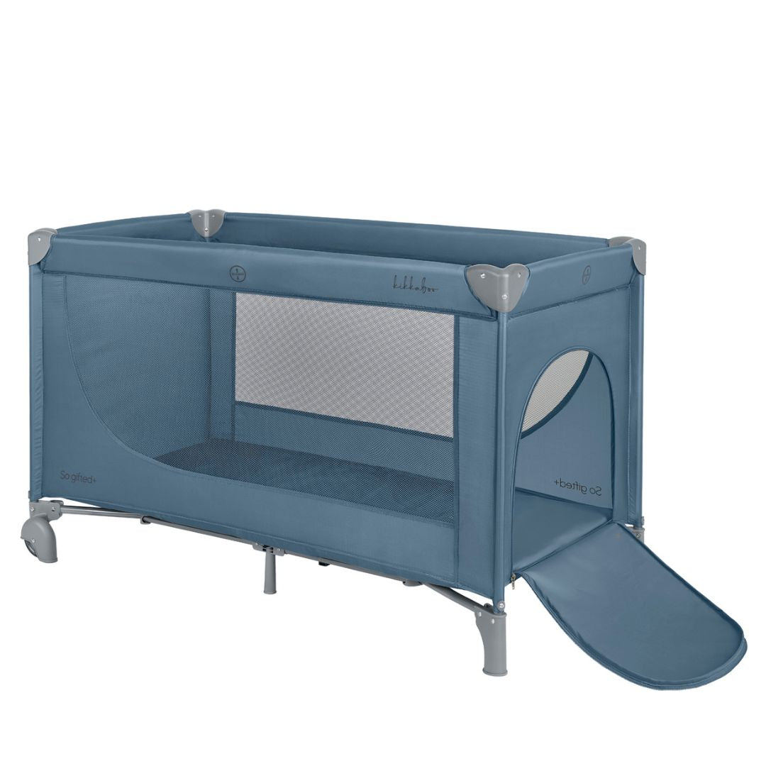 KikkaBoo® Prenosna posteljica 2 levels 125x65 So Gifted PLUS Blue 2026